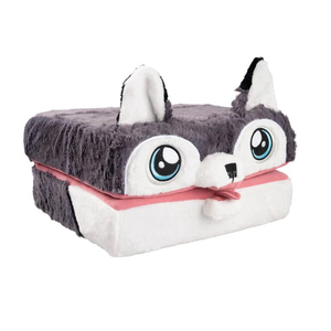 Helpful Husky Pillow Cube