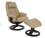 360501 Small Recliner with Footstool