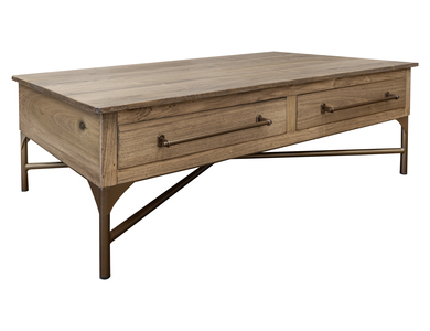 IFD4531CKT Metal Base Cocktail Table "Bernabe"