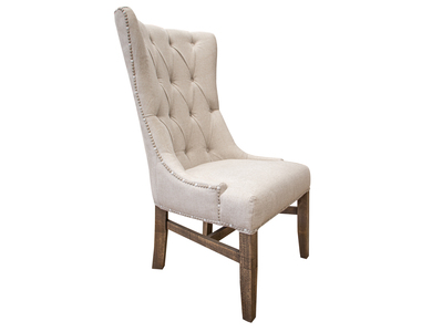 IFD7332CHR Tufted Backrest Upholstered Chair "Aruba"