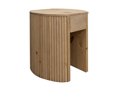 IFD6121CST 1 Drawer Chairside Table "Giza"