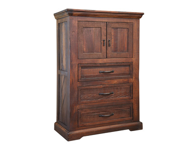 IFD1200CHEST 3 Drawer 2 Door Chest "Madeira"