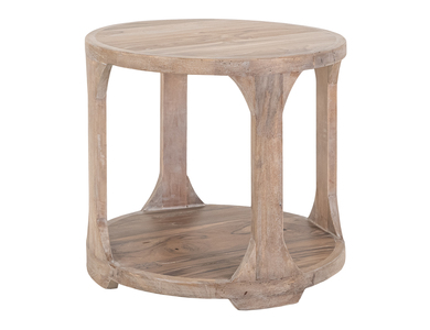 IFD4322END 1 Shelf, End Table "White Balam"