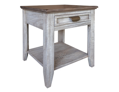 IFD2951END 1 Drawer End Table "Sahara"