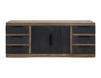 IFD9921CNS 6 Drawer 2 Doors Console "Tuxedo"