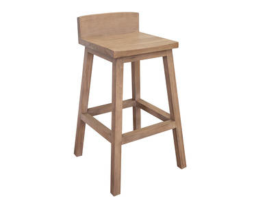 IFD8681BST30 30" Wooden Barstool "Natural Parota"