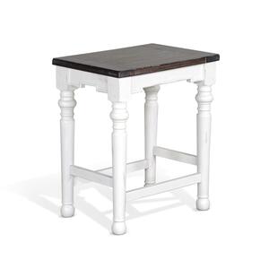 1433EC-24 24"H Carrige House Stool, Wood Seat