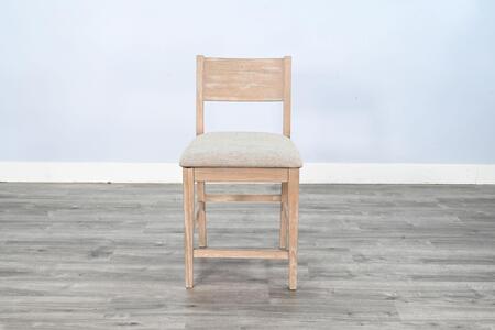 1506WE-24C Lucas Counter Stool 24"H, Cushion Seat