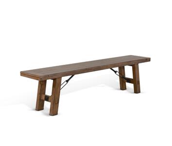 1522BU Buckskin Bench W/ Turnbuckle