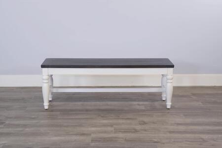 1642EC Cottage House Bench, Mindi Veneer Seat