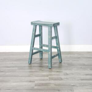 1768SG-30 Sea Grass 30"H Saddle Seat Stool