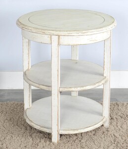 2085WS White Sand Side Table