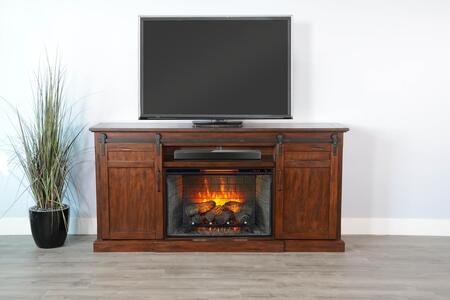 3648VM TV Console W/ Fireplace Option
