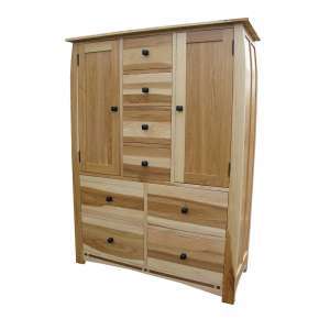 ADANT5610 Double Door Chest - Natural Finish