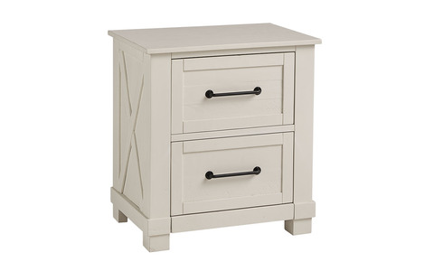 SUVWT5750 Nightstand With Rs Usb - White Finish
