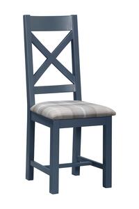 Cross Back Chair Dark Only