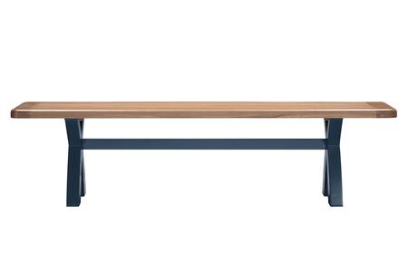 X Leg Bench 1800mm Dark Only