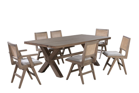 Pedersen X Leg Dining Table
