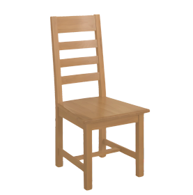 Ladder Back Wooden Chair