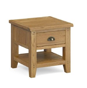 Lamp Table With Drawer