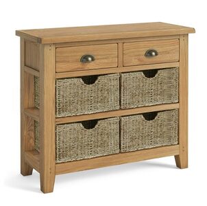 Console Table With Basket