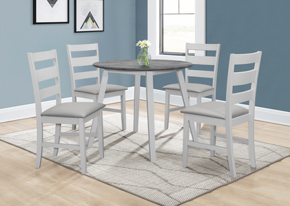 Round Set,91.5Cm Diamter Table With 4 Alicante Chairs