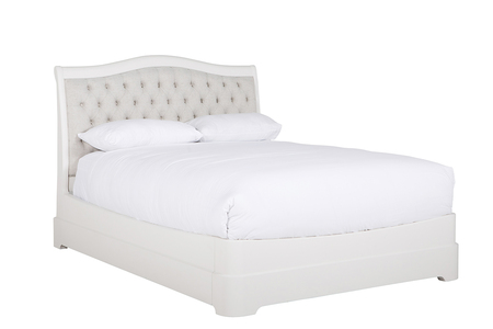 Mab-404-BN Bed Upholstered Headboard - 4'6 -Bone (Nett)