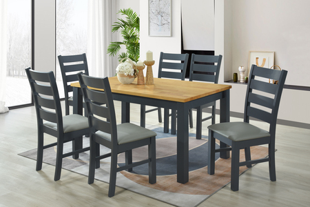 Chair Charcoal Grey Pu Sea