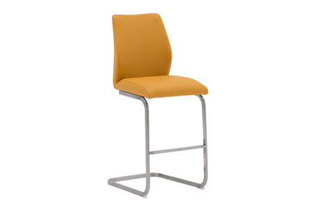 IRM-270-PN Counter Stool - Brushed Steel Pumpkin (2/box)