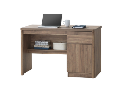 troy Desk 120X60X75(H)Cm Light Walnut