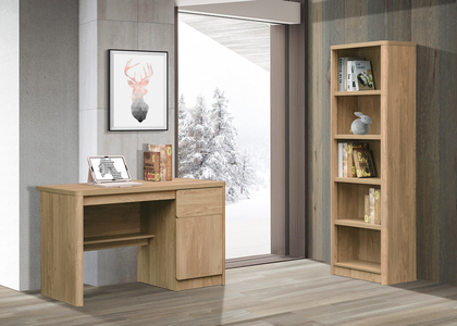 Desk 120X60X75(H)Cm Oak