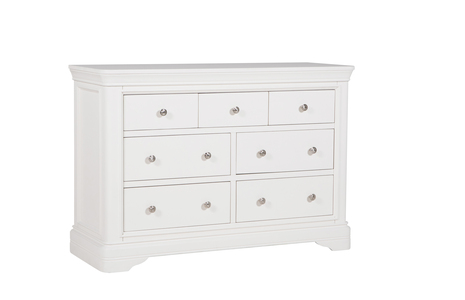 Mab-412-BN Tall Chest - 8 Drawer - Bone