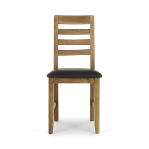 Dining Chair - Brown Pu Kd Each