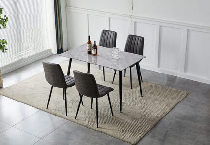 4ft Table + 4 Napoli Chairs