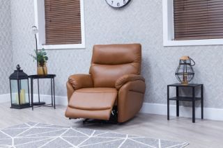 torino leather recliner