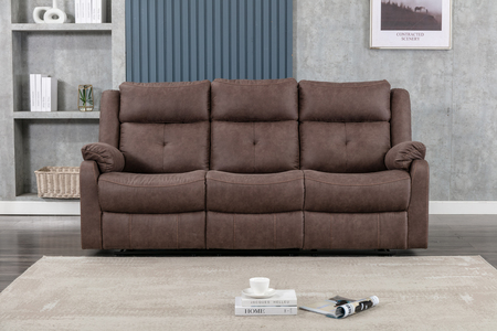 3R - 3 Seater Manual Reclining With Drop Down Tray - Anchor