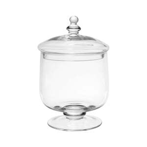 Large Glass Knight Sweet Jar
