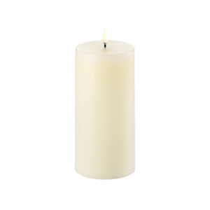 Ivory Pillar Candle 7.8 X 15cm