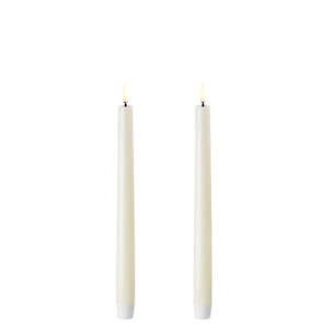 Ivory Taper Candle (Twin Pack) 2.3 X 25cm