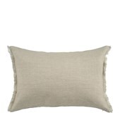 Ottilie Washed Linen Natural Cushion 60x40cm