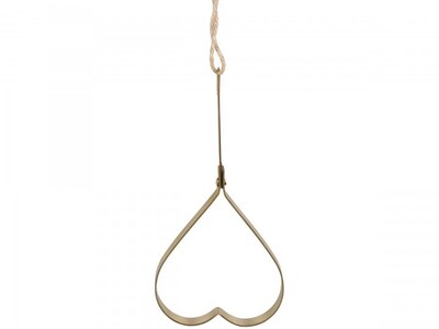 Brass Heart Cake Cutter