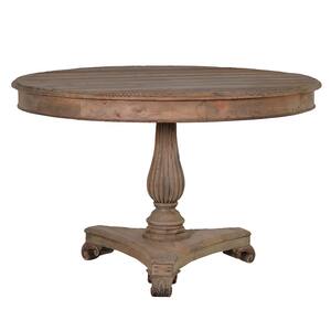 Colonial Reclaimed Drum Top Dining Table