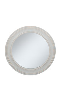 73-077-GY-S Maddison Small Grey Washed Round Wall Mirror