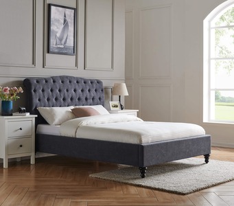 GRVGT9511 LB60 ROSA Capricorn Bed In Dark Grey