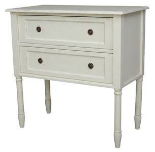 EM1 2 Drawer Chest Off White