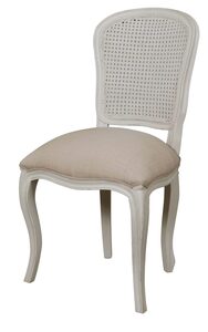 BEL102 Rattan Back Chair Stoney Ground