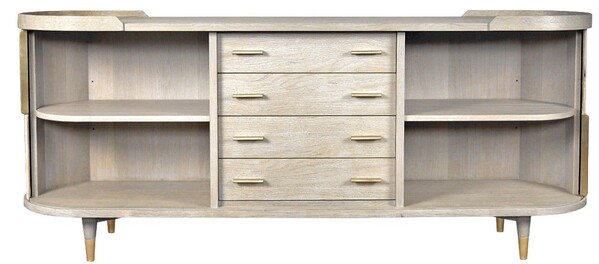 PRES121 200Cm Oak Sideboard