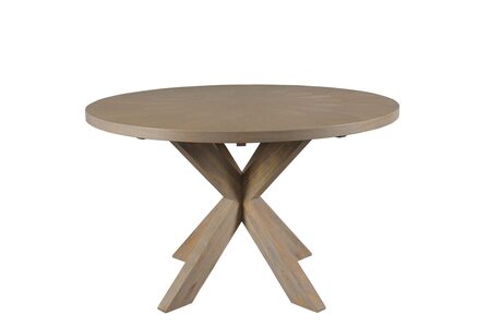 PRES48 120Cm Preston Round Oak Dining Table