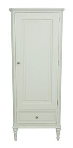 VAN1 Vanessa 1 Door Wardrobe Lime White