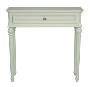 VAN10 Vanessa 1 Drawer Console Table Lime White